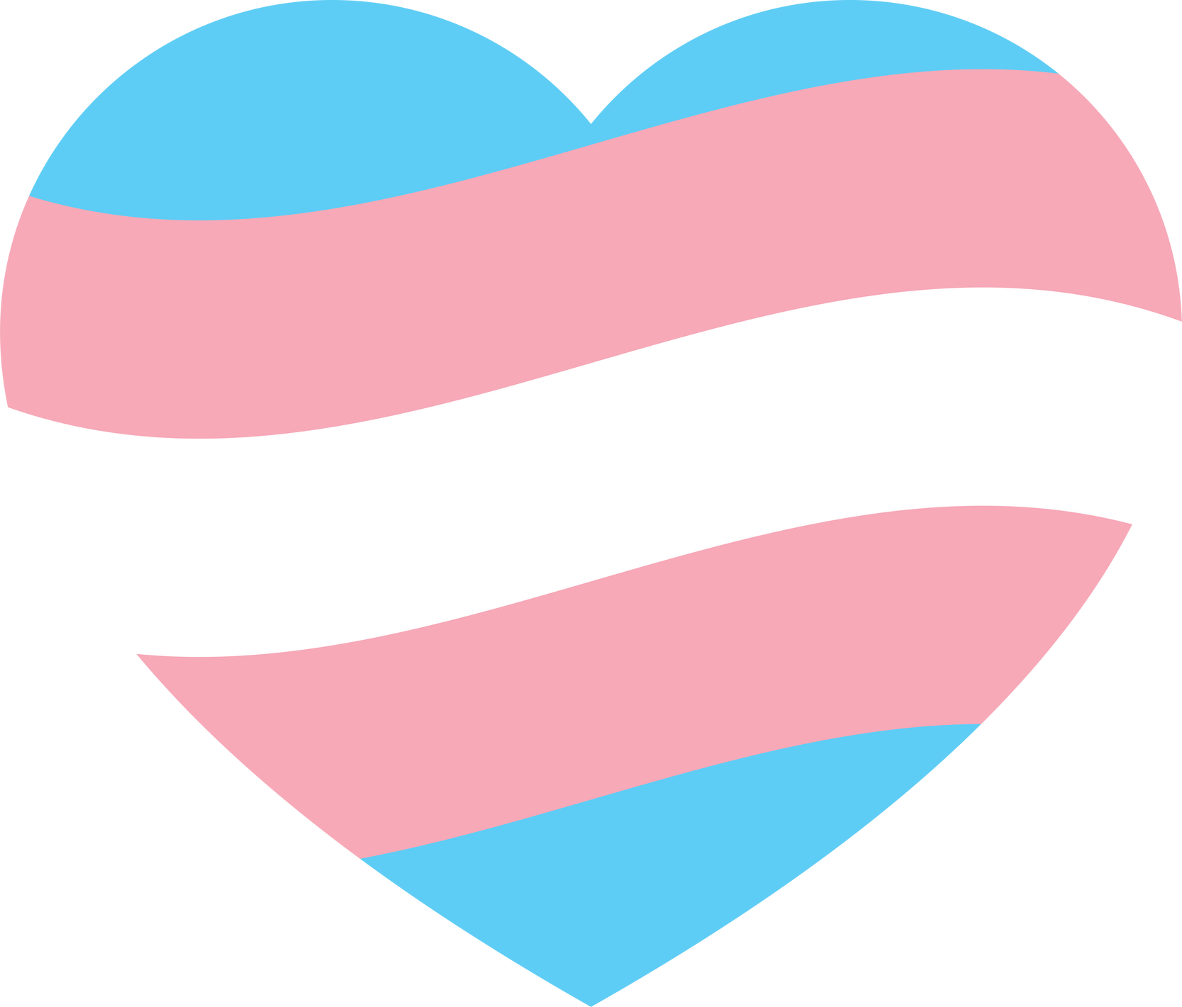 Transgender Heart Icon